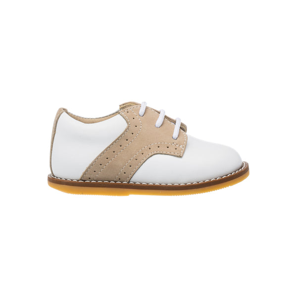 Elephantito Golfers Toddlers White & Ivory Shoes