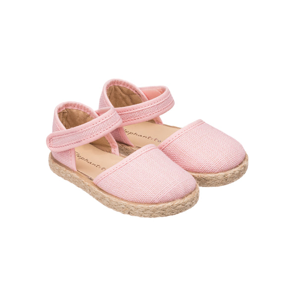 Elephantito Linen Classic Espadrille Pink Shoes