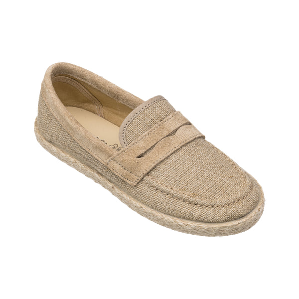 Elephantito Loafer Espadrille Beige Shoes