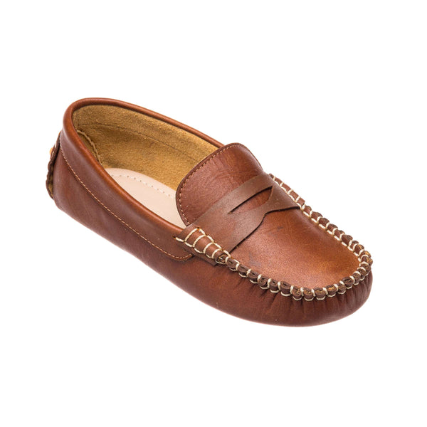 Elephantito Logan Loafers Natural Brown Shoes