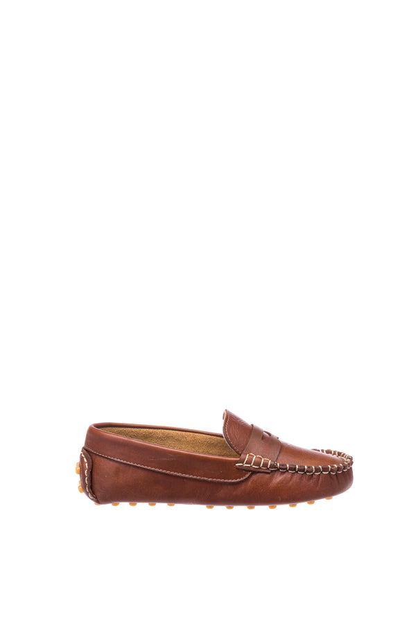 Elephantito Logan Loafers Natural Brown Shoes