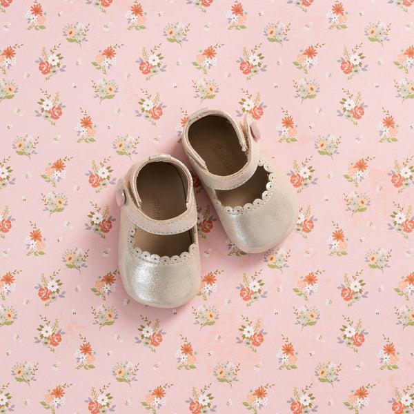 Elephantito Mary Jane For Baby Talc Shoes