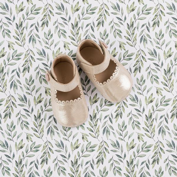 Elephantito Mary Jane For Baby Talc Shoes