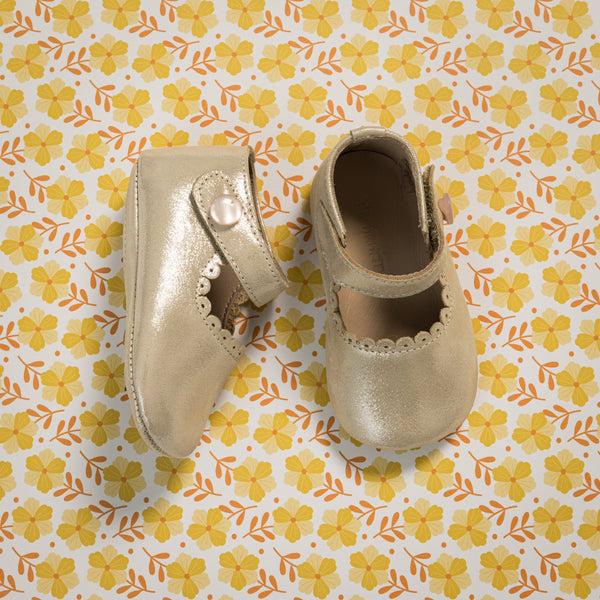 Elephantito Mary Jane For Baby Talc Shoes