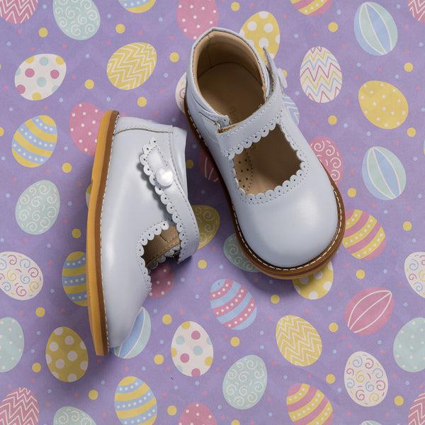 Elephantito Mary Jane Light Blue Shoes