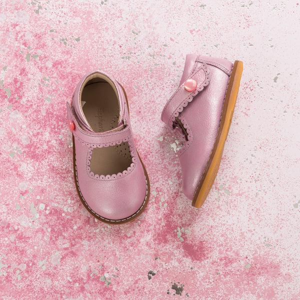Elephantito Mary Jane Toddler Carnation Pink Shoes