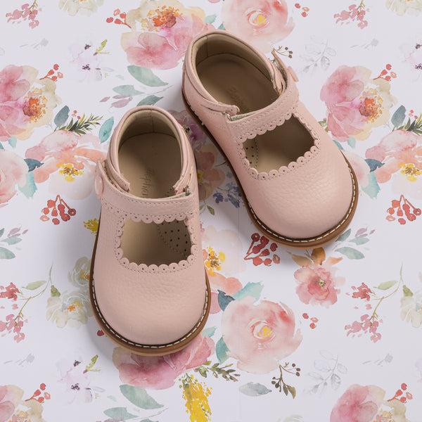 elephantito Mary Jane Toddler Pink Shoes
