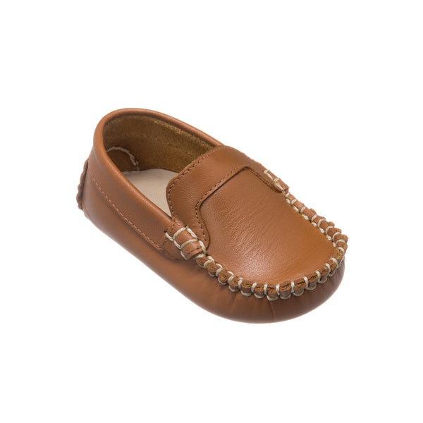 Elephantito Moccasin For Baby Natural Brown Shoes