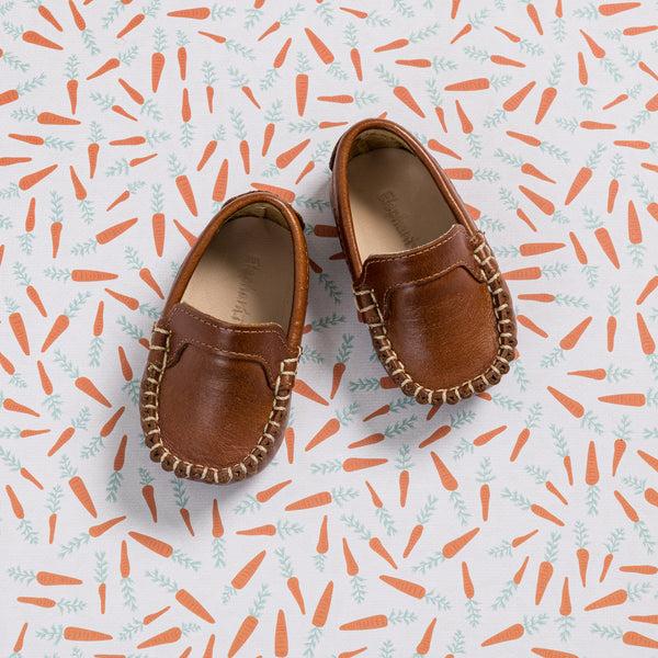 Elephantito Moccasin For Baby Natural Brown Shoes