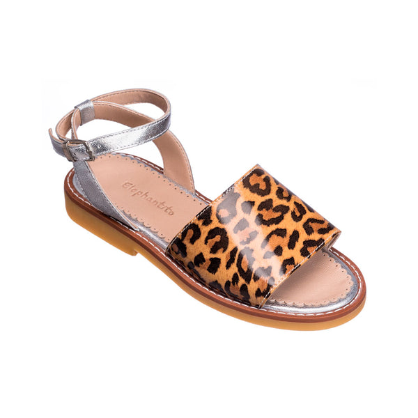 elephantito Olivia Sandal Leopard Shoes