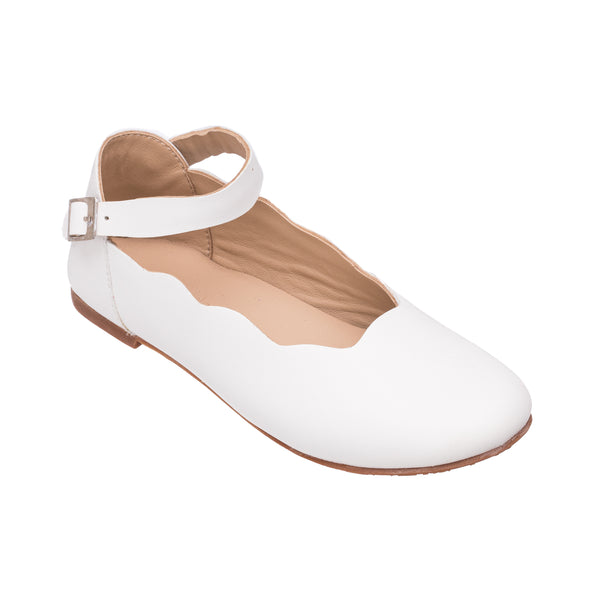 Elephantito Ondina Flats White Shoes