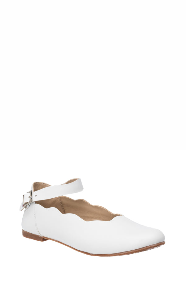 Elephantito Ondina Flats White Shoes