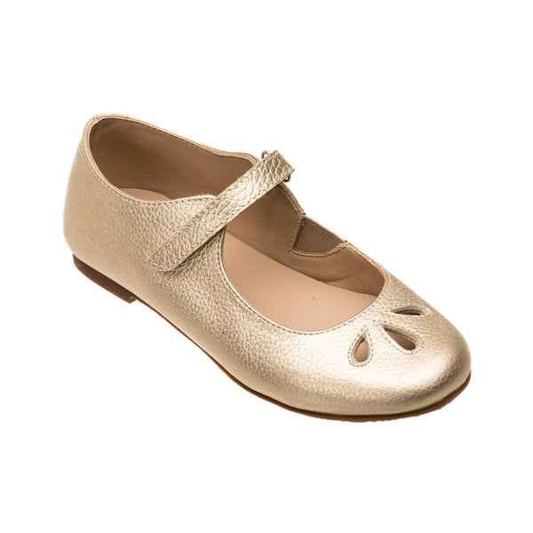 elephantito Rosie Mary Jane Gold Shoes