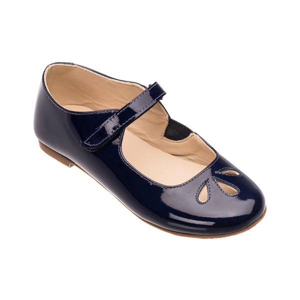 Elephantito Rosie Mary Jane Patent Blue Shoes
