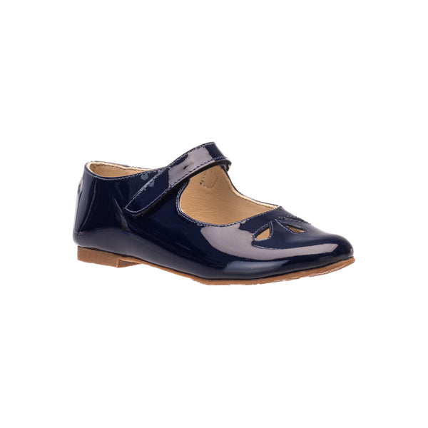 Elephantito Rosie Mary Jane Patent Blue Shoes
