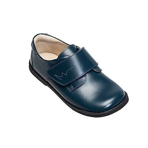 elephantito Scholar Boy Velcro Toddler Blue Shoes