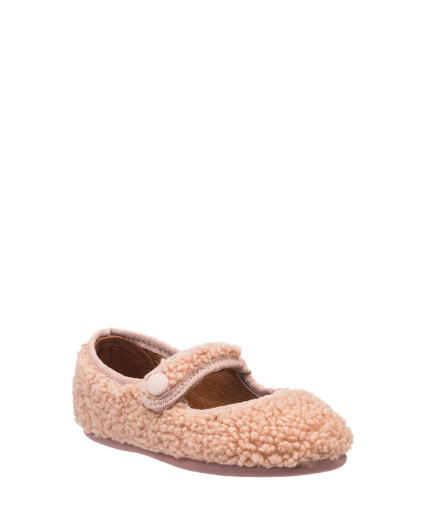 Elephantito Shearling Mary Jane Pink Shoes