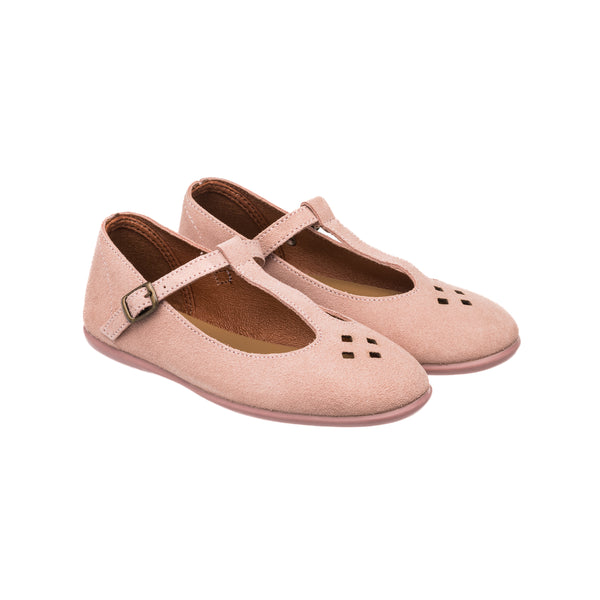 Elephantito Suede TBar Rose Shoes