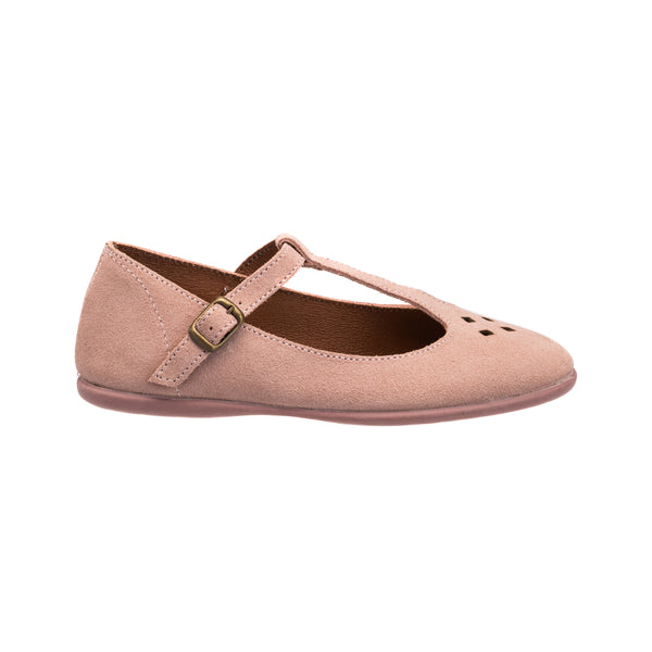 Elephantito Suede TBar Rose Shoes