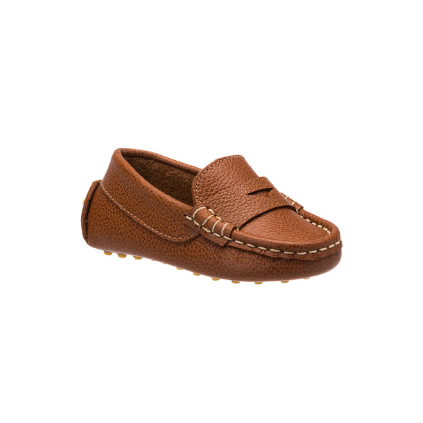 Elephantito Lakke Driver Loafer For Toddlers Tan Shoes