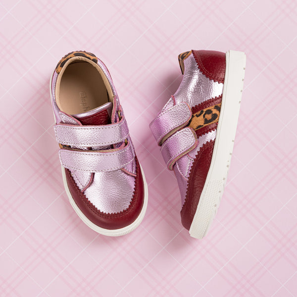 elephantito Marti Sneaker Metallic Carnation Pink Shoes