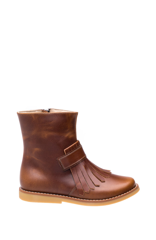 Elephantito New Bootie With Fringes Apache Brown Shoes