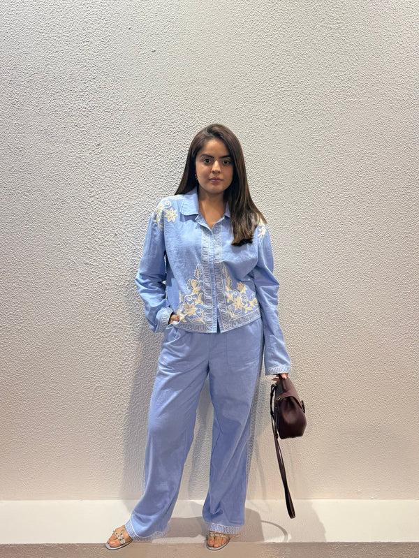 Eleven.one Simran Luthria In Sky Azul