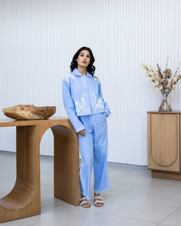 eleven.one Sky Azul Pants Skirts