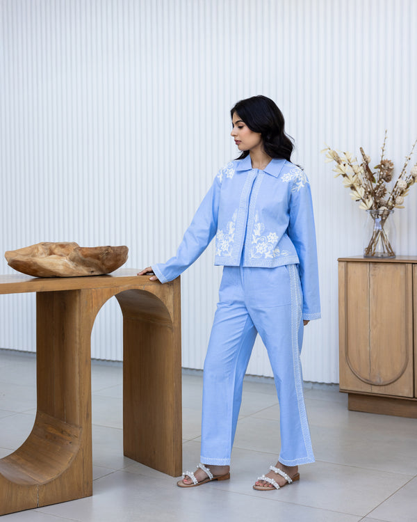 Eleven.one Sky Azul Shirt Shirts