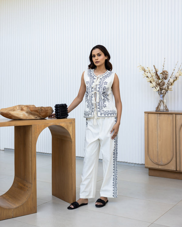 Eleven.one Srishti In The Capri Vest Shirts