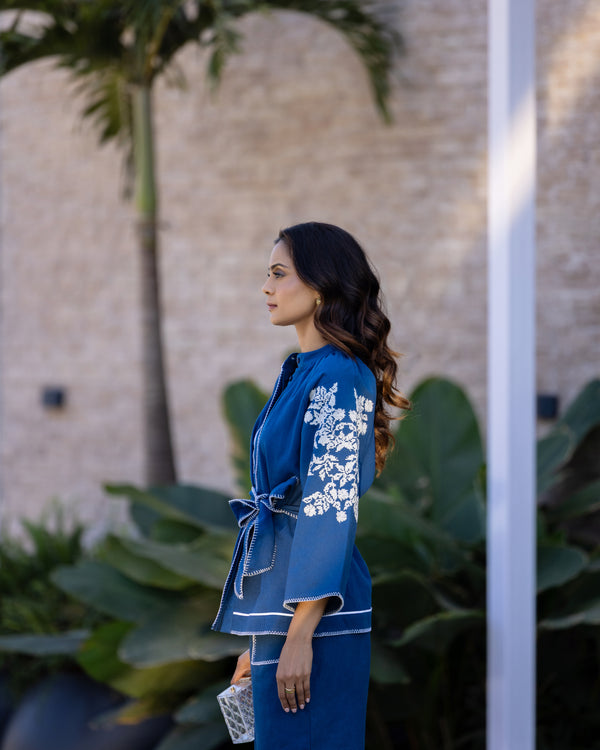 Eleven.one Wave Kimono Shirt Shirts