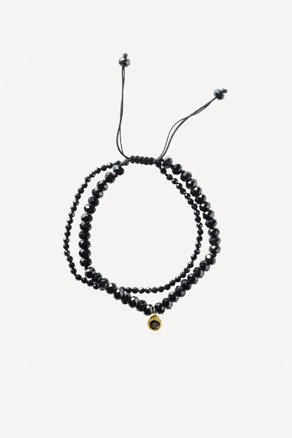 elhanati #03 Solitaire Double Spinel Bracelet Man – ELHANATI