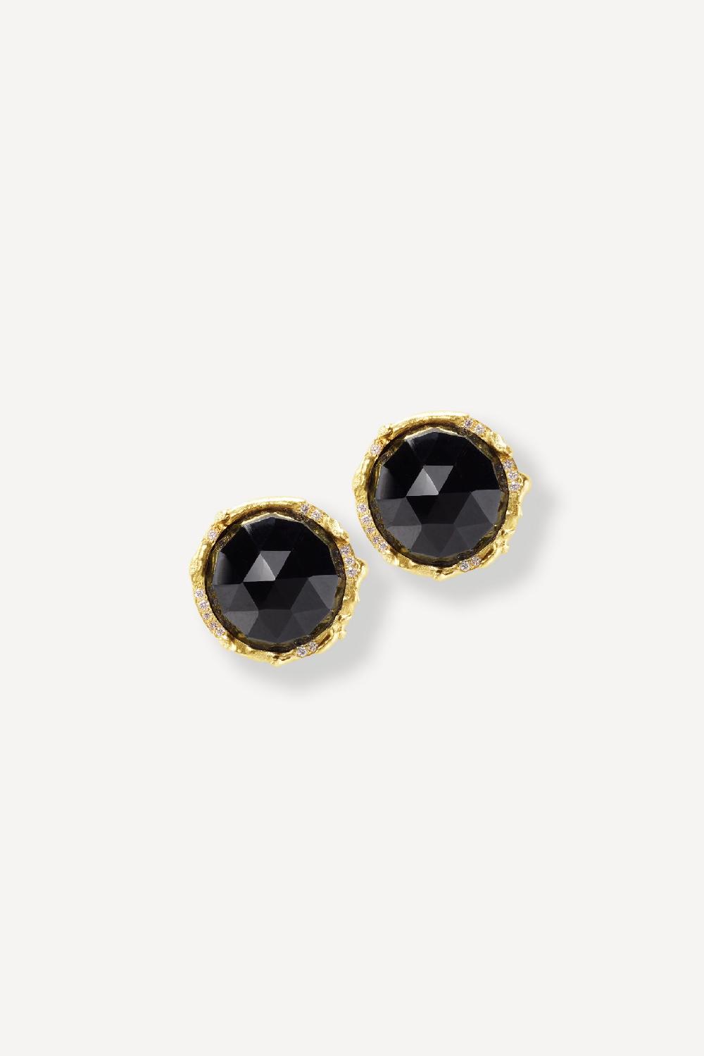 elhanati Black Orchid Dolores Small [0.13CT] [Pair] Earrings – ELHANATI
