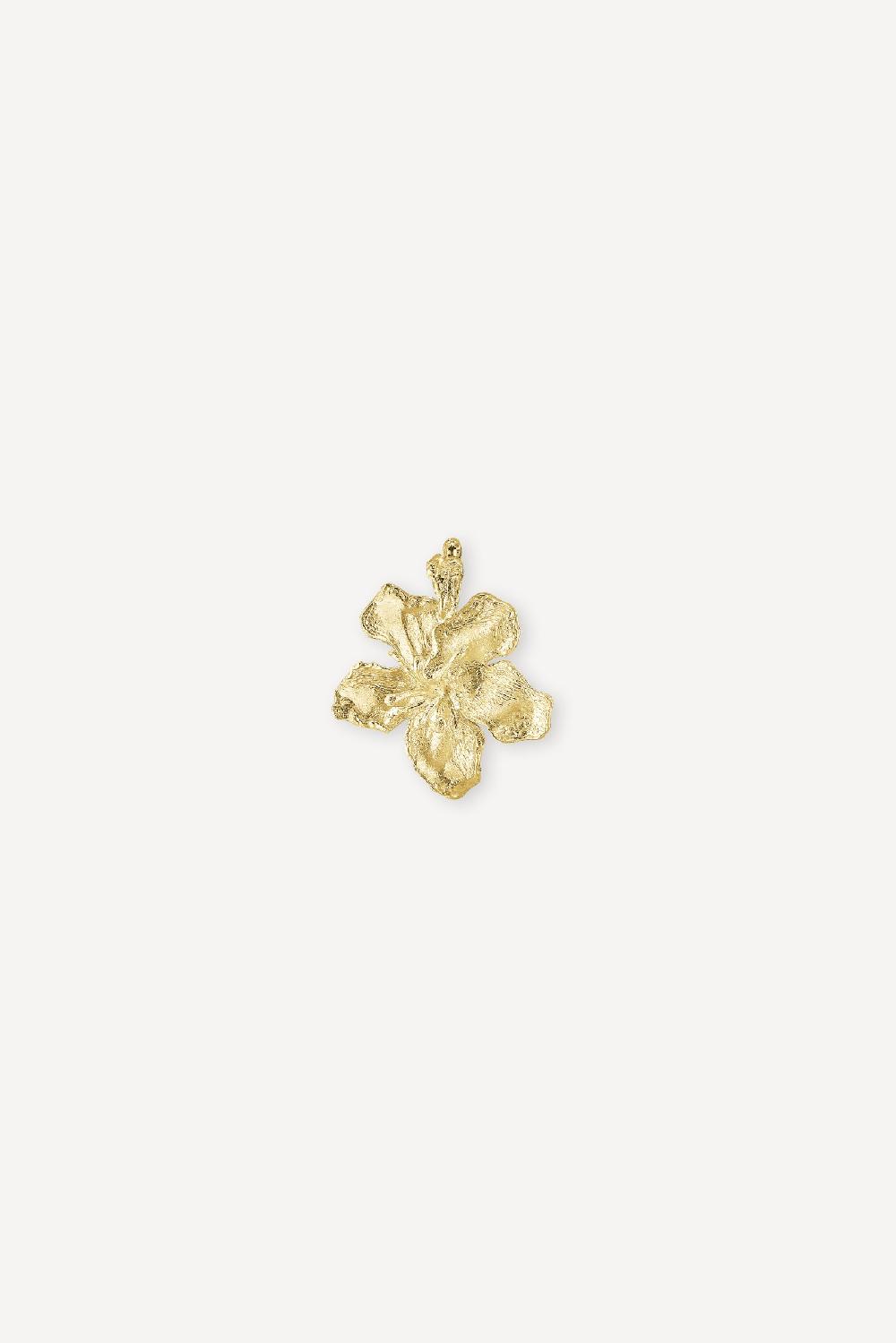 elhanati Big Golden Flower Pendant 1 – ELHANATI