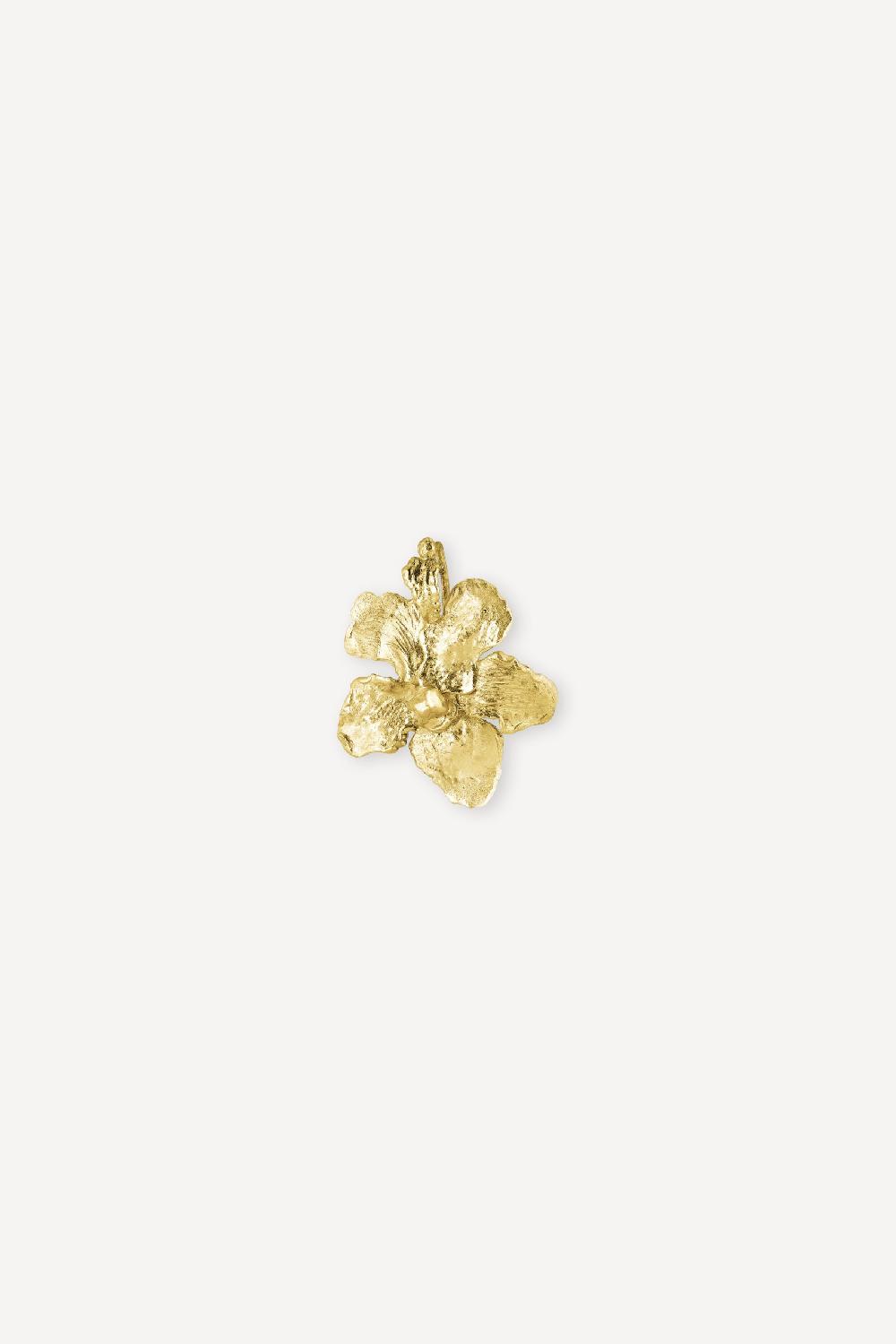 elhanati Big Golden Flower Pendant 2 – ELHANATI