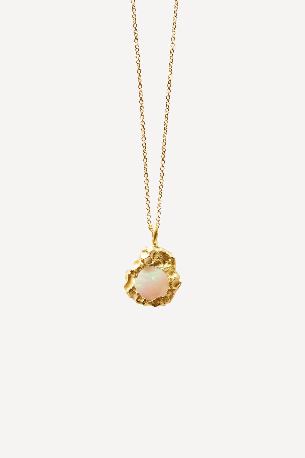 elhanati Big Opal Sun Necklace – ELHANATI