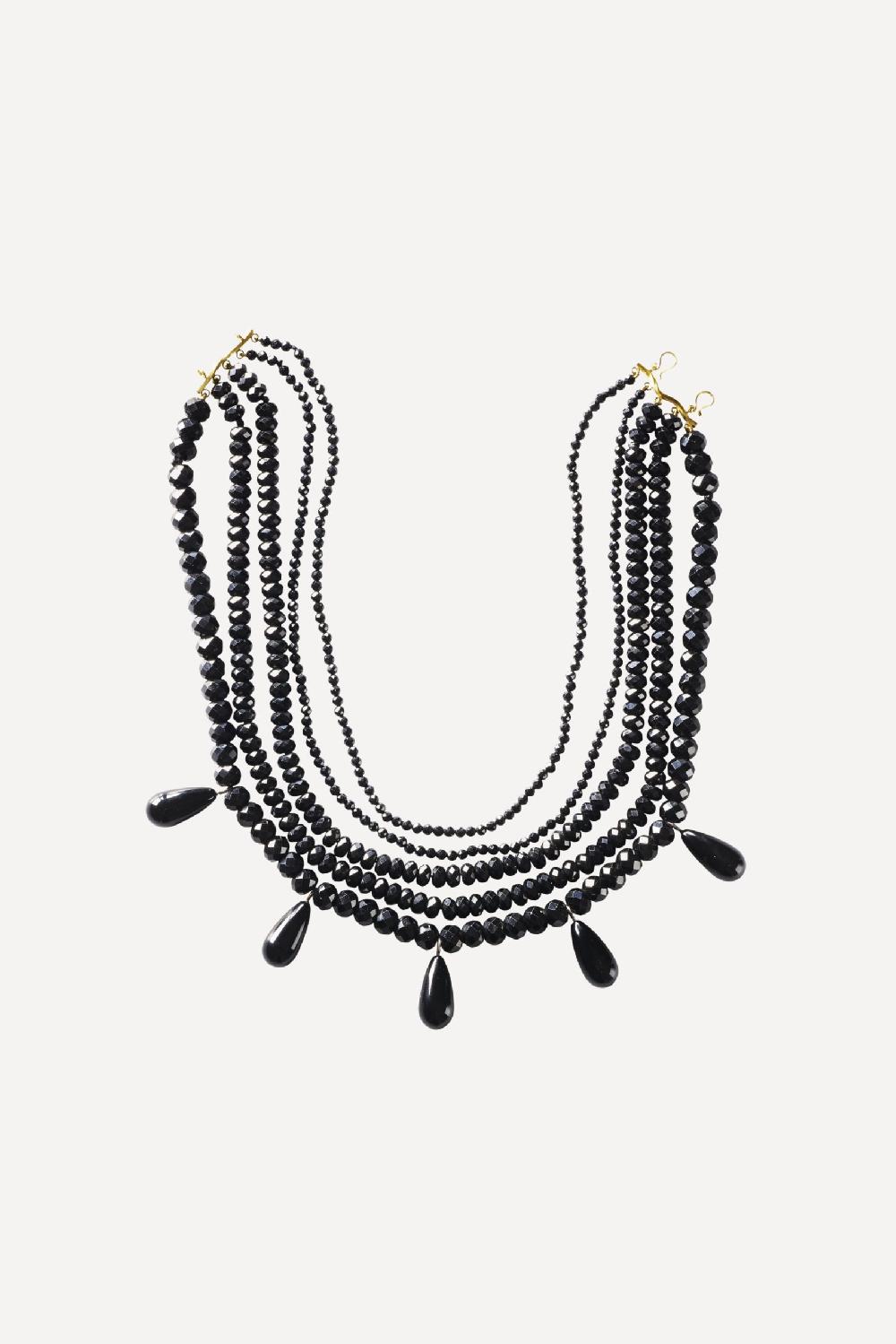 elhanati Black Orchid Antonia Choker Gold – ELHANATI