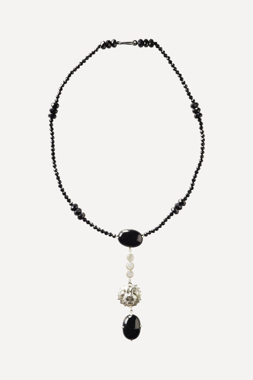 elhanati Black Orchid Lenu Necklace – ELHANATI