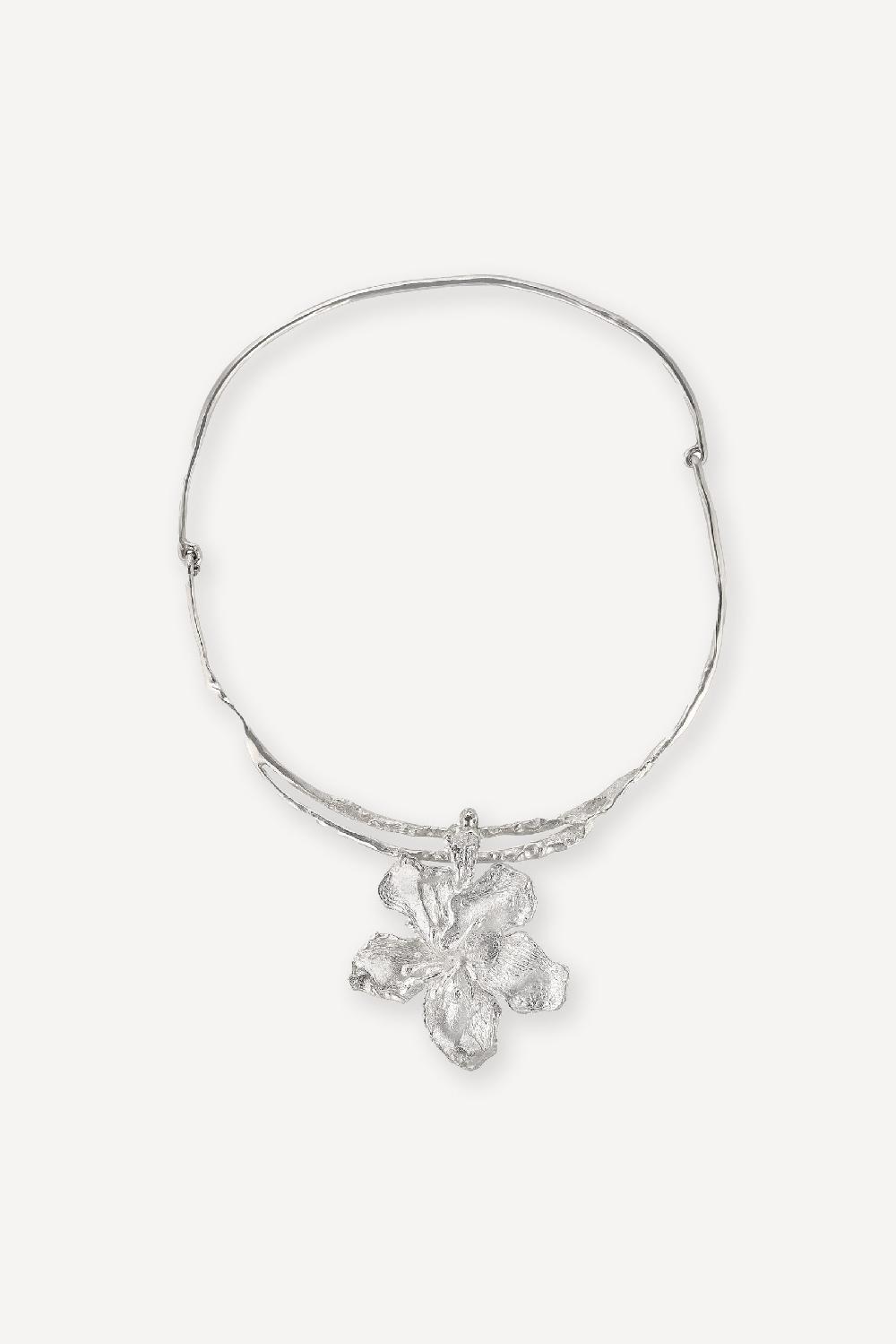 elhanati Collar with Flower Pendant 1 – ELHANATI