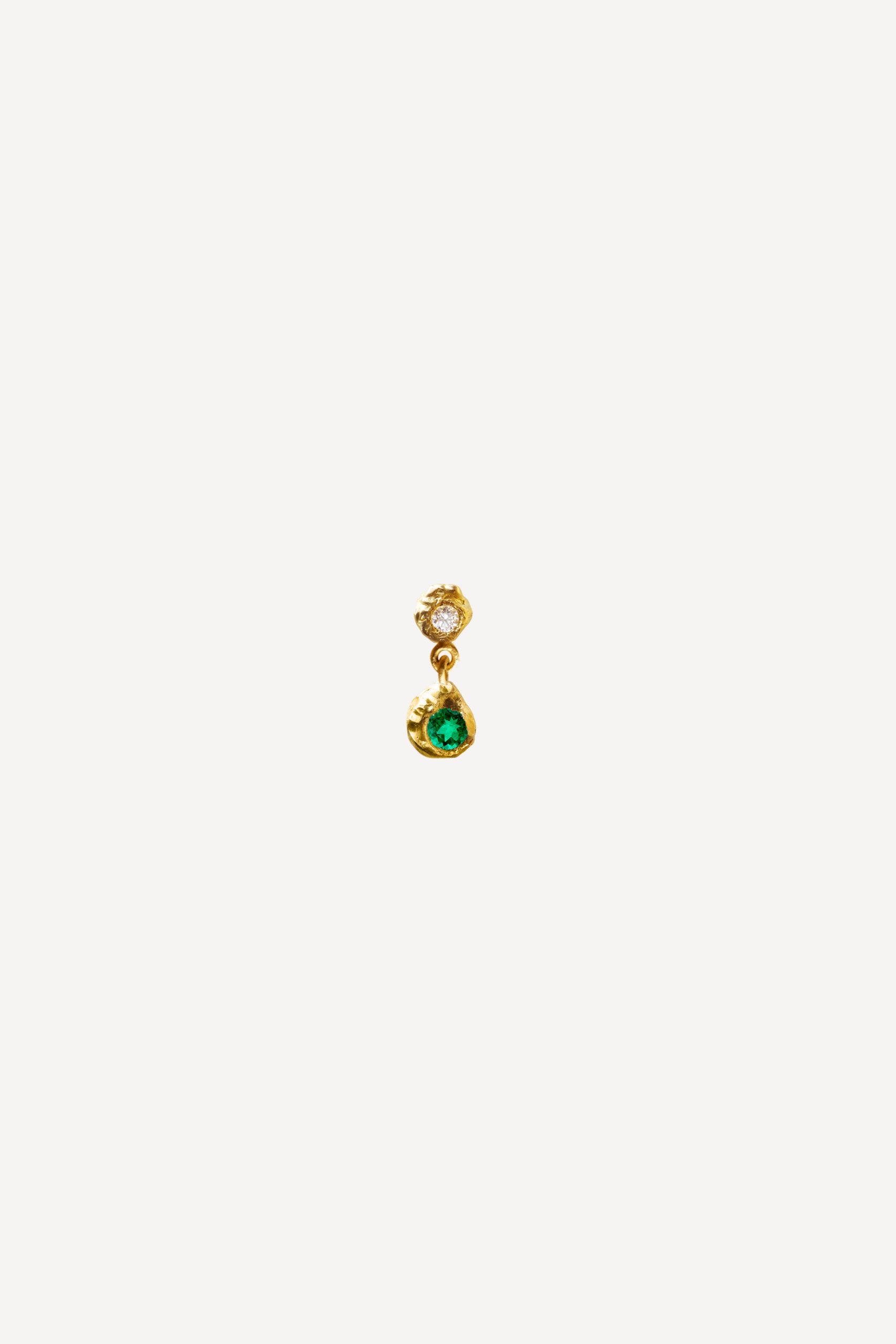elhanati Esmeralda 0.15ct Emerald Earring – ELHANATI