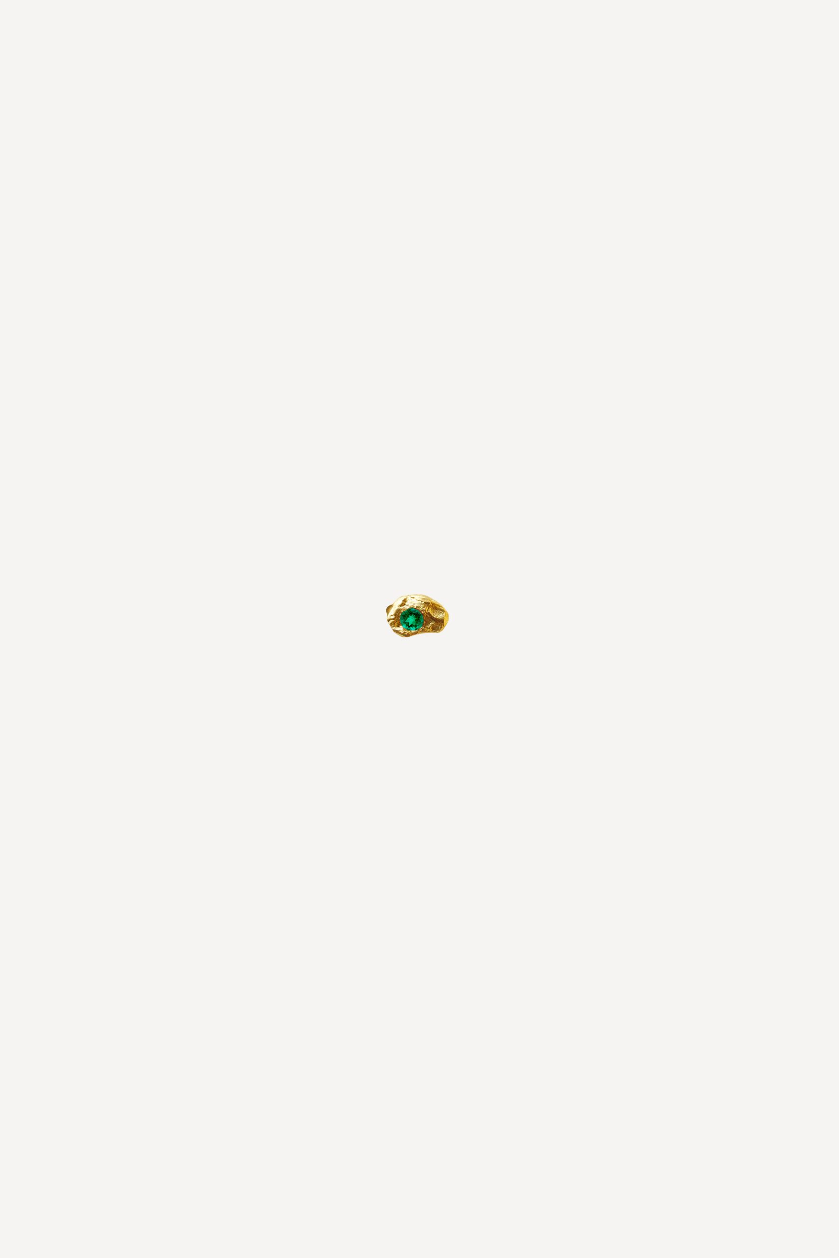 elhanati Evie 0.02ct Emerald Earring – ELHANATI