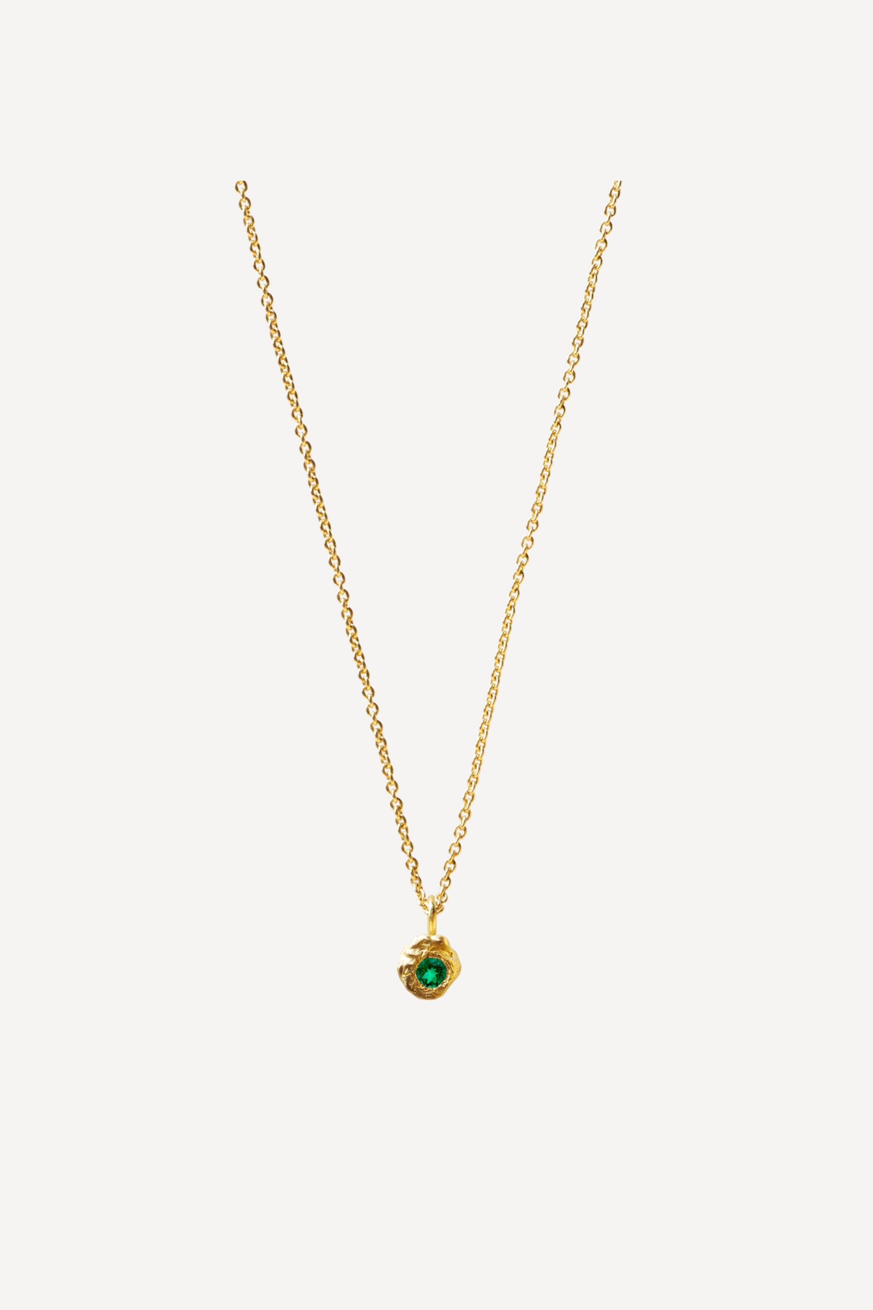 elhanati Evie 0.05ct Emerald Necklace – ELHANATI
