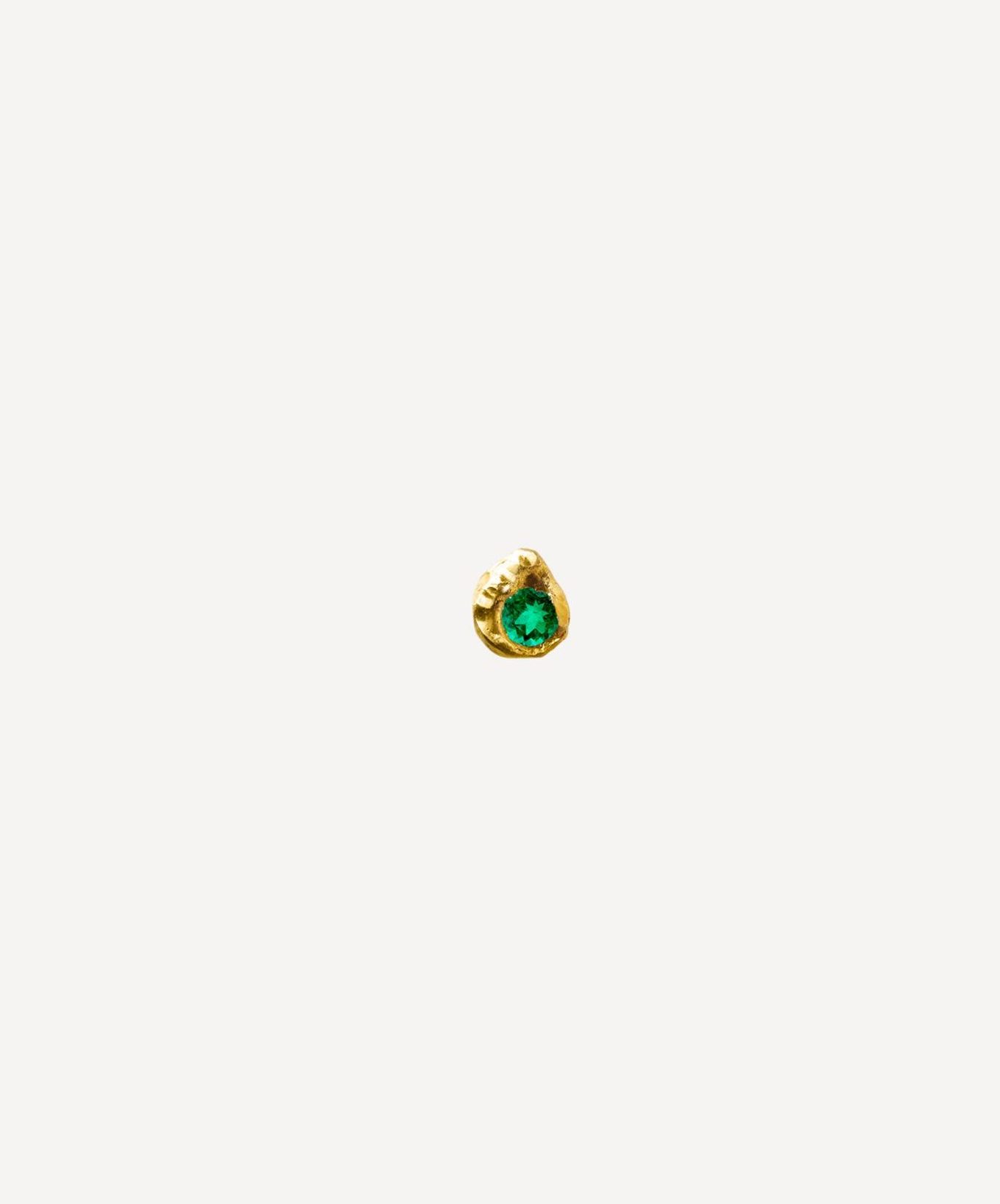 elhanati Evie 0.10ct Emerald Earring – ELHANATI