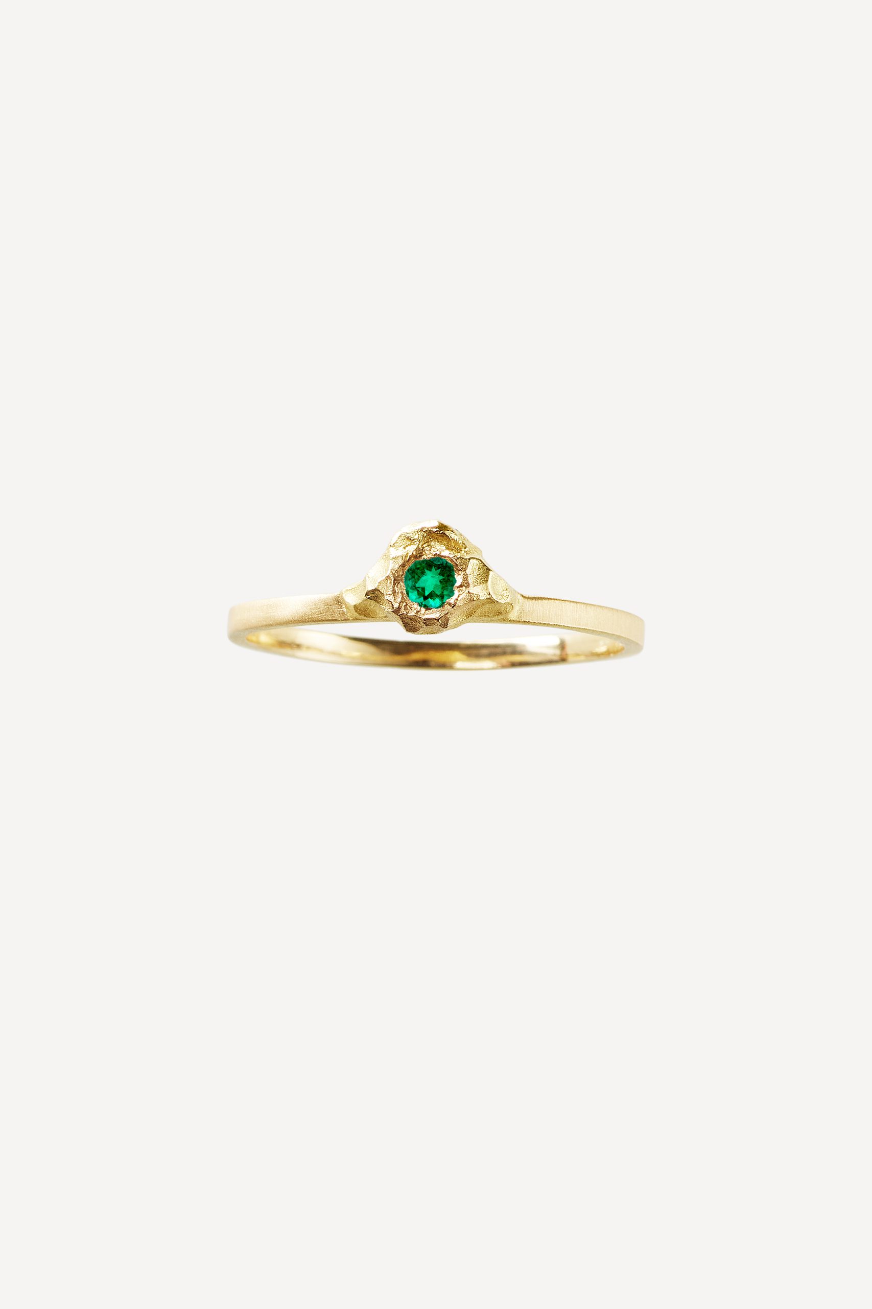 elhanati Evie 0.10ct Emerald Ring – ELHANATI