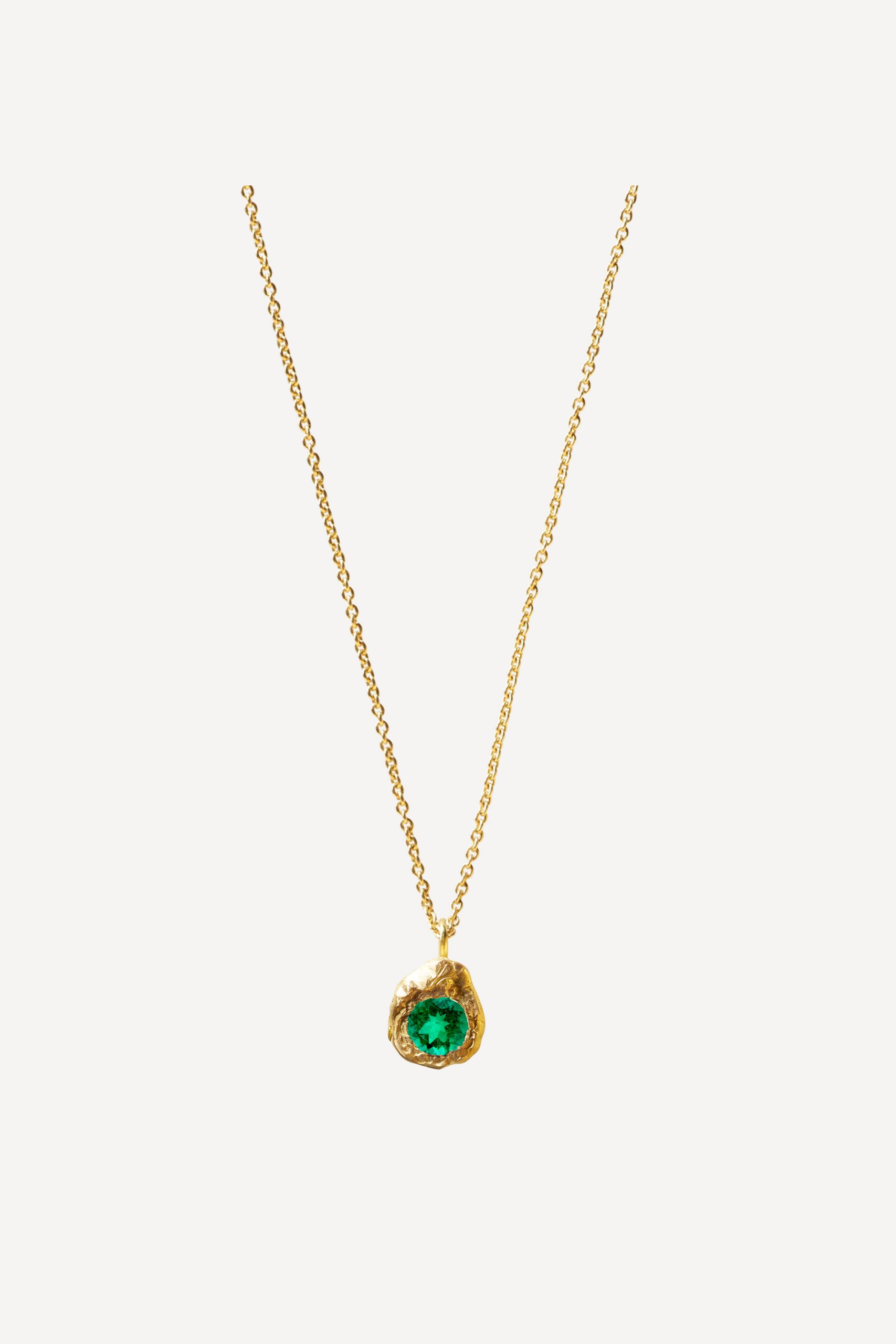 elhanati Evie 0.35ct Emerald Necklace – ELHANATI
