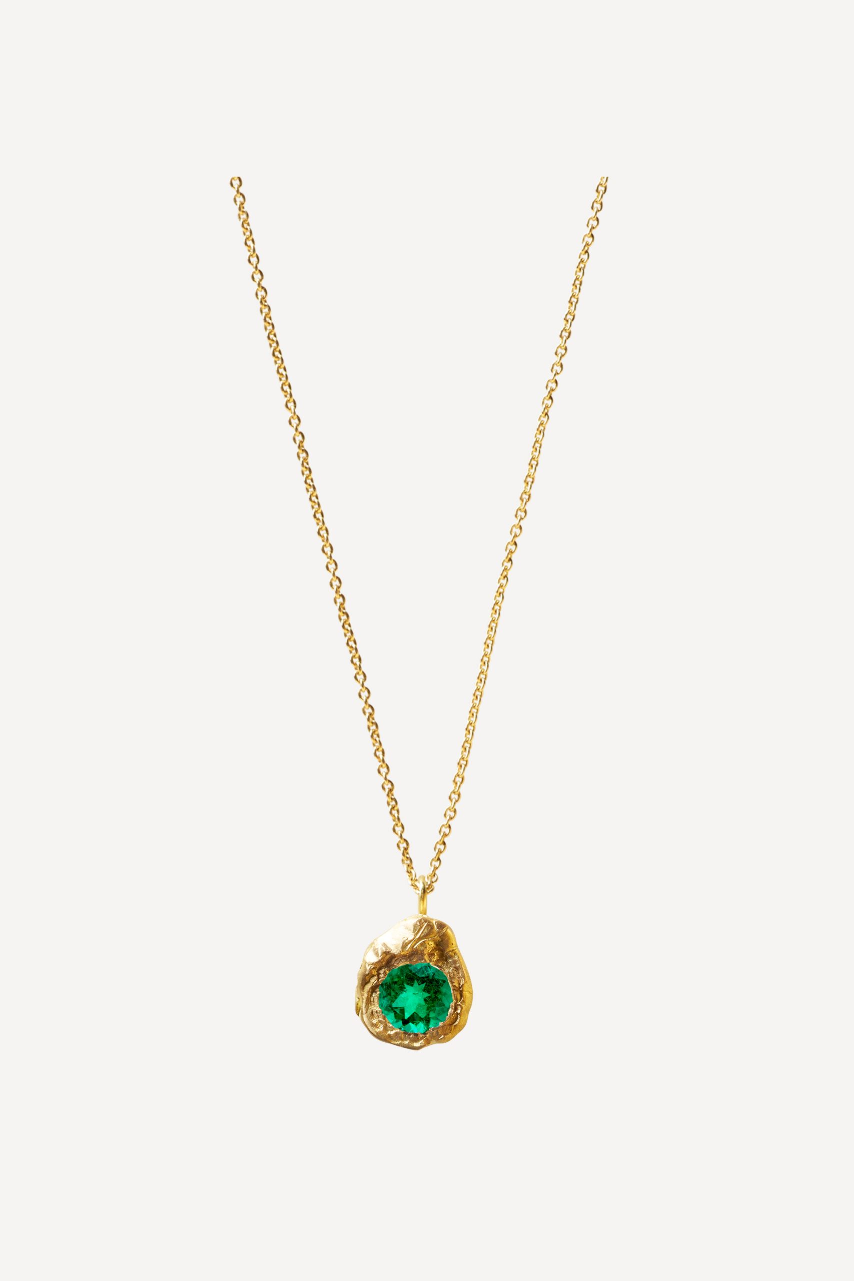 elhanati Evie 0.50ct Emerald Necklace – ELHANATI