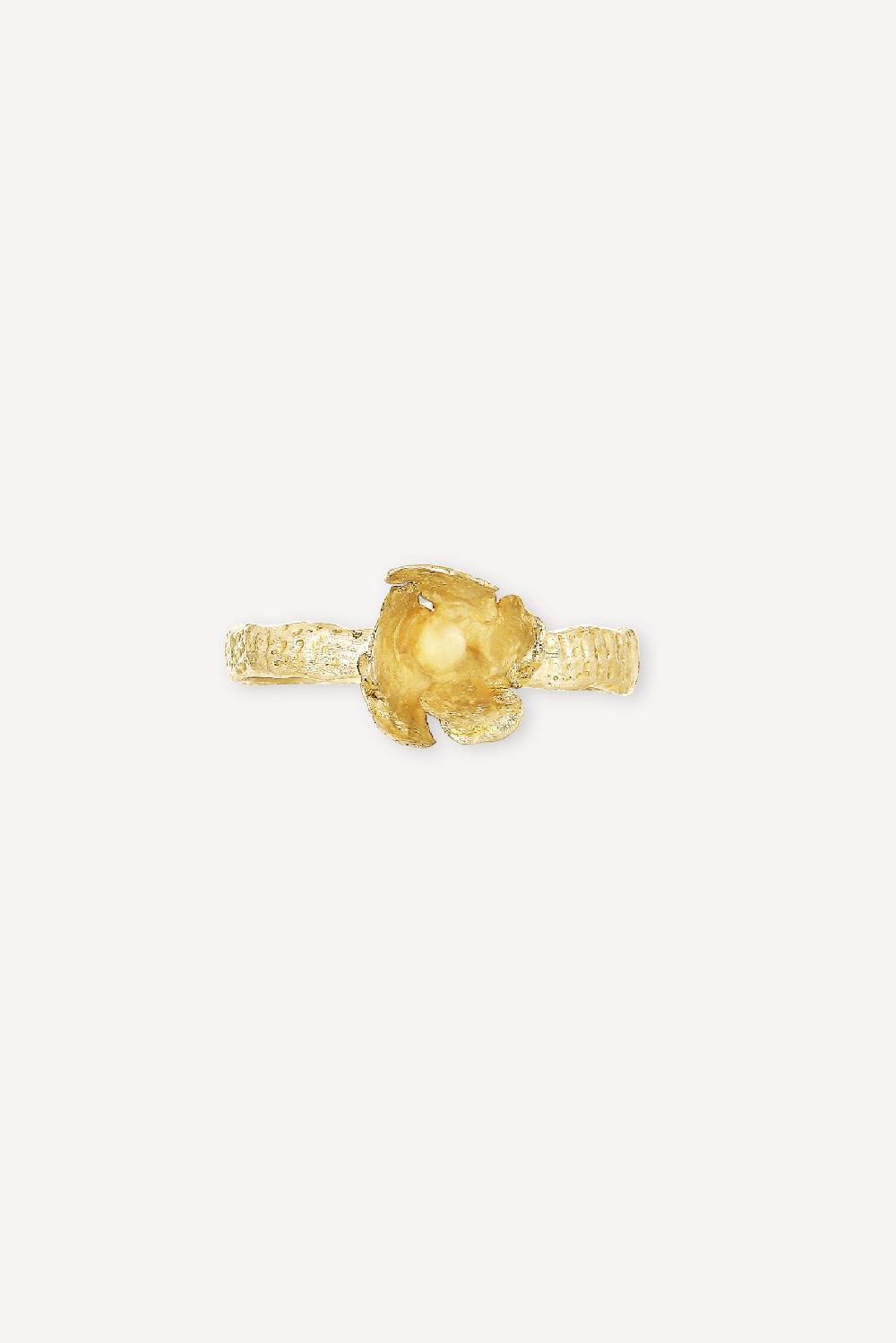 elhanati Golden Tulip Ring Nude – ELHANATI