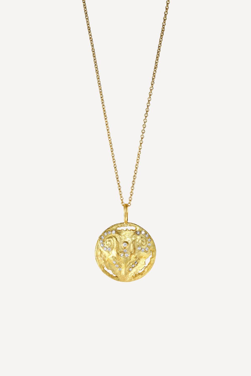 elhanati Lux Star Sign Aries Necklace – ELHANATI