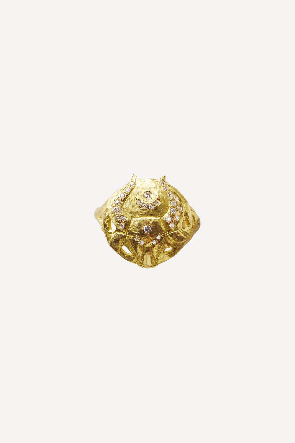 elhanati Lux Star Sign Taurus Ring – ELHANATI