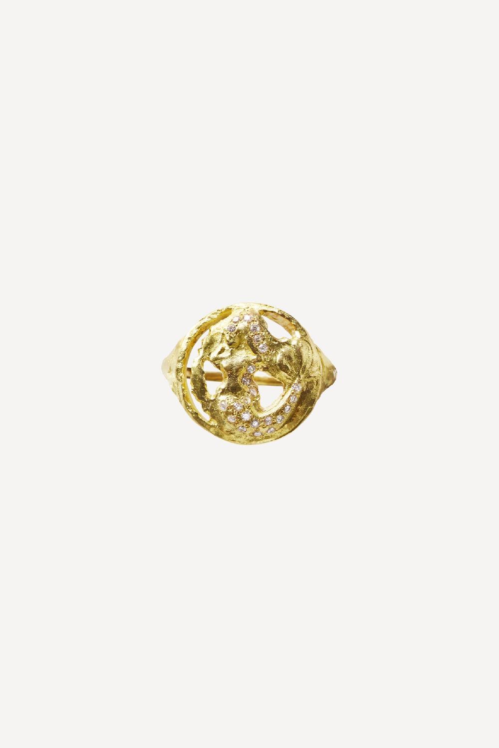 elhanati Lux Star Sign Virgo Ring – ELHANATI